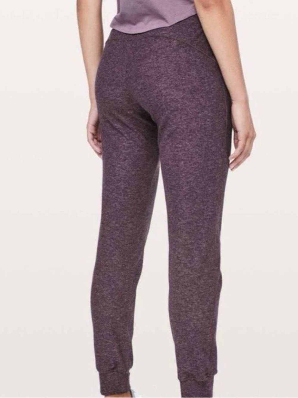 Lululemon Ready To Rulu Pant in Heathered Arctic Plum Sz8 - Picture 2 of 12